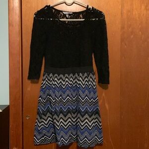 Lace Pattern Dress
